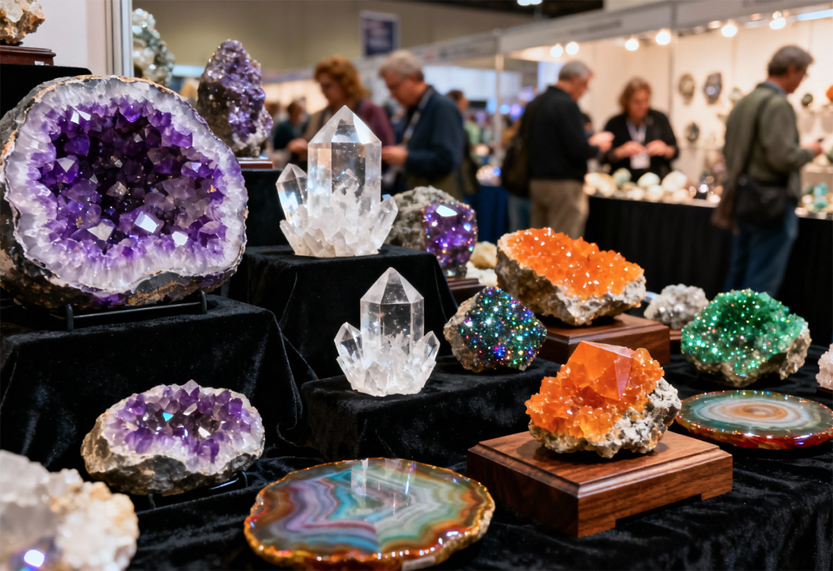 31. Westerwlder Mineralien- und Schmuckbrse 2025: Edelsteine und Mineralien aus aller Welt in Horhausen
