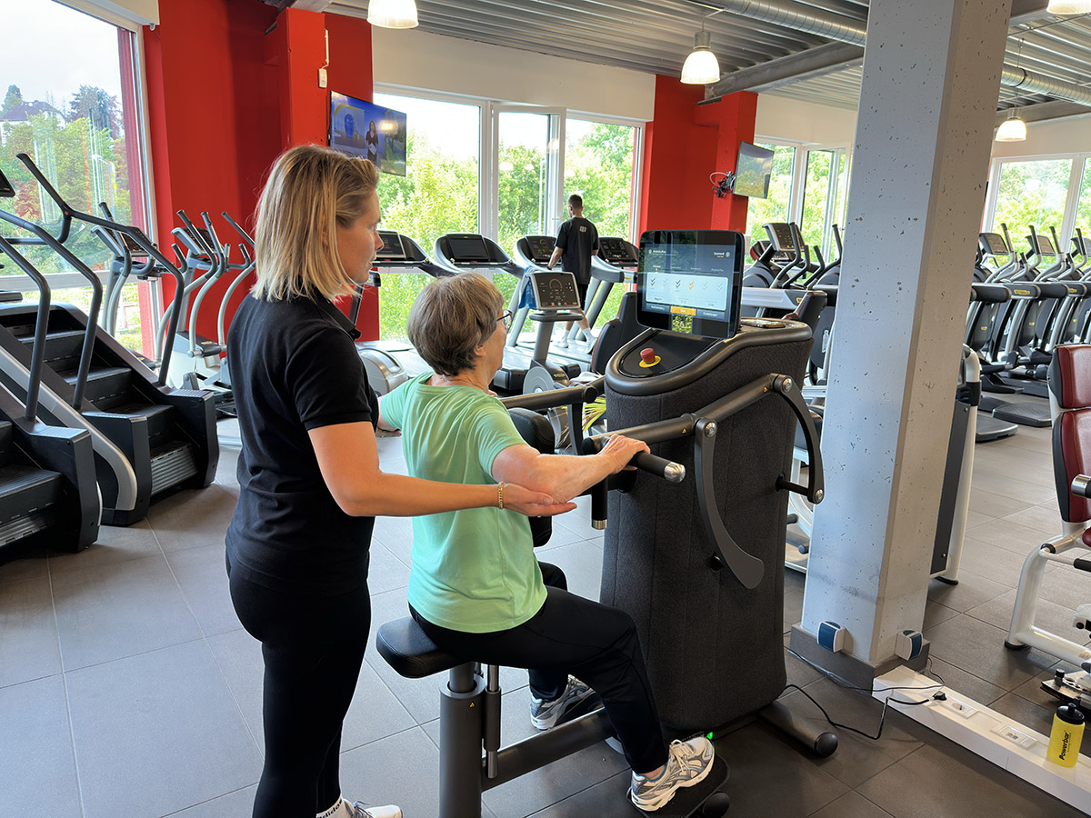 Training neu gedacht: Motionsport in Wissen setzt auf digitale EGYM-Gerte. (Foto: Motionsport)
