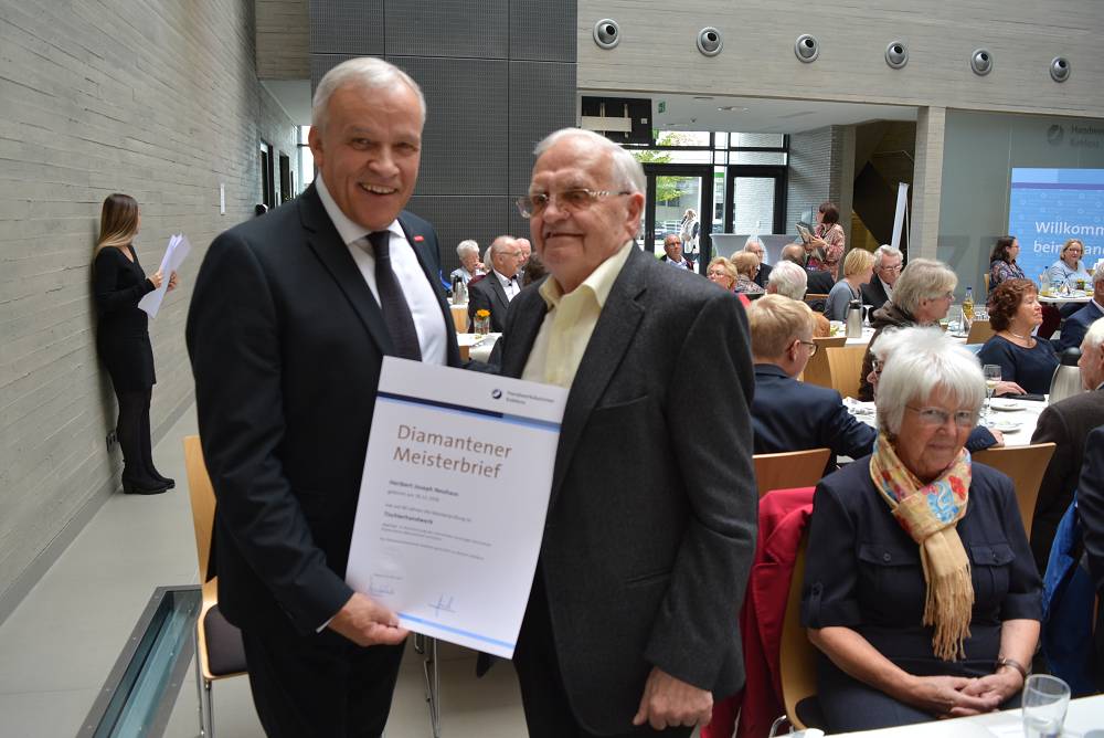 Handwerkskammer Koblenz ehrte verdiente Altmeister aus dem Westerwald