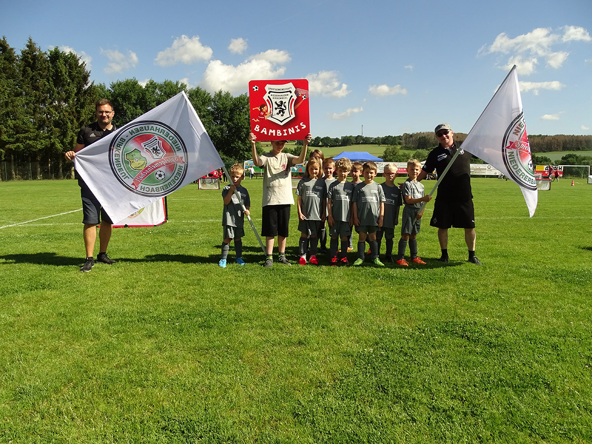 Kaiserwetter beim Kreis-Bambini-Tag 2022 in Hattert