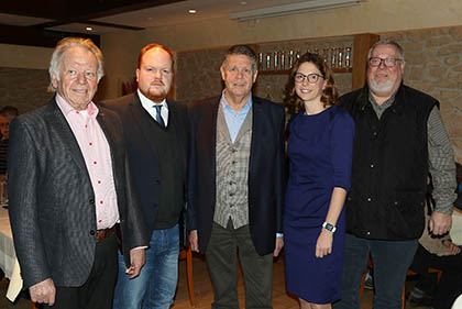 Von links: Dieter Moritz, Andreas Hundhausen, Willi Brase, Sabine Btzing-Lichtenthler und Walter Strunk. Foto: anna 