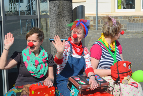 Am Kirchener Krankenhaus werden im Herbst erneut ehrenamtliche Geronto-Clowns ausgebildet. (Foto: DRK-Krankenhaus Kirchen) 