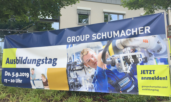 Der Ausbildungstag bei der Group Schumacher in Eichelhardt steht bevor. (Foto: Group Schumacher)