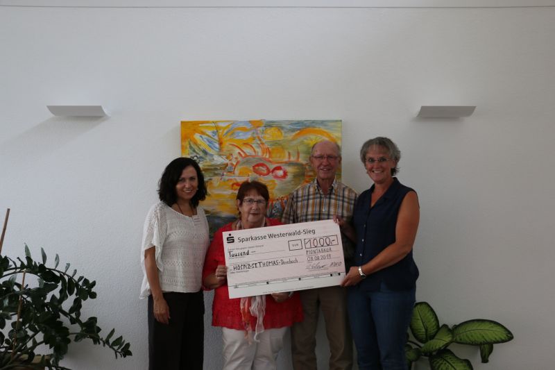 1.000 Euro fr Hospiz St. Thomas in Dernbach 