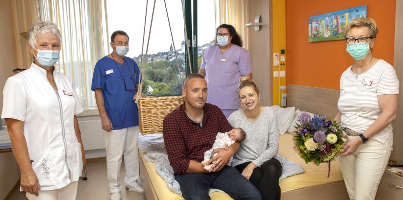 DRK Krankenhaus in Hachenburg: 500. Geburt des Jahres