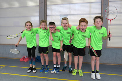 Groes Finale der Badminton U12-Teams in Trier