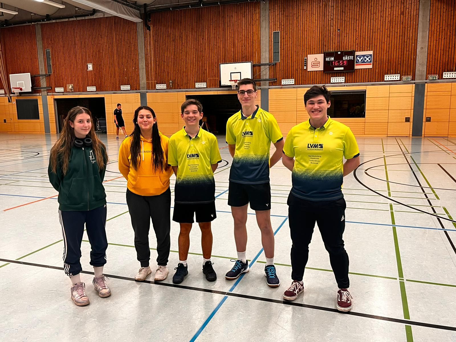 Die Badminton-Rheinlandmeister in der Altersklasse U19. Foto: JSG