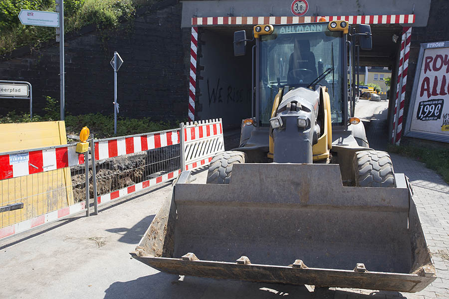 Instandsetzungsarbeiten an der Kalterbachtalbrcke bei Neuhusel