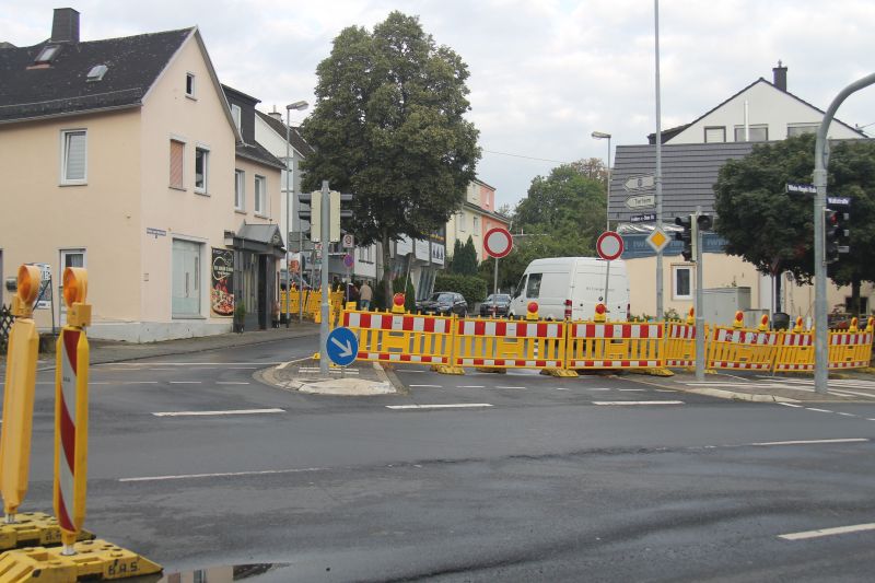 Kanalarbeiten in der Freiherr-vom-Stein-Strae beginnen 