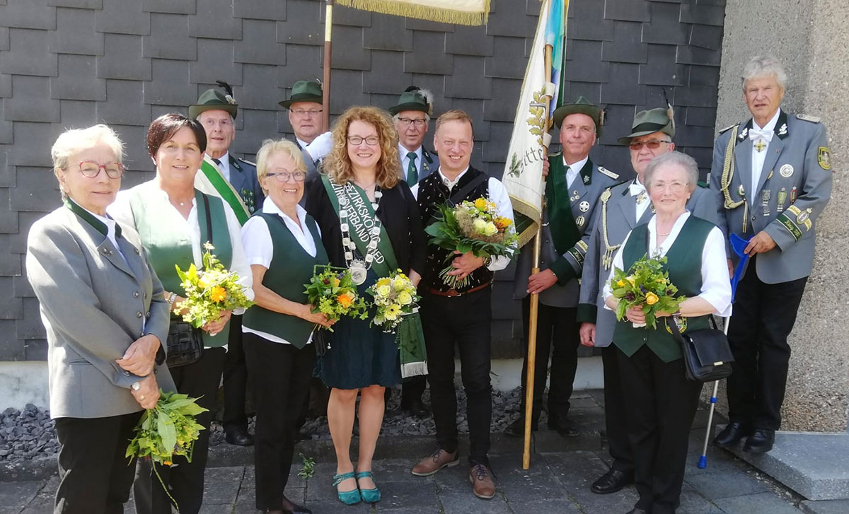 Waldbreitbacher St. Sebastianer feiern Schtzenfest