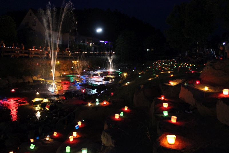 Brckenfest Limbach - Sommernachtserlebnis an der Kleinen Nister