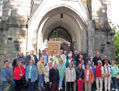 Die Kreuzkirche Betzdorf war das Ziel des BGV. Foto: Verein