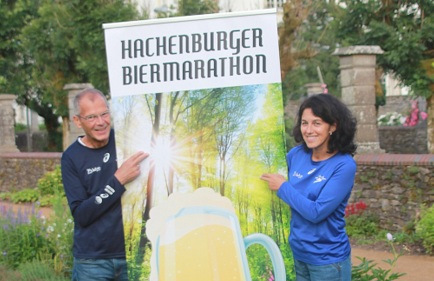 Die beiden Hachenburger Marathonlufer Sabine Schneider und Reinhold Krmer sind die Initiatoren. (Foto: privat) 