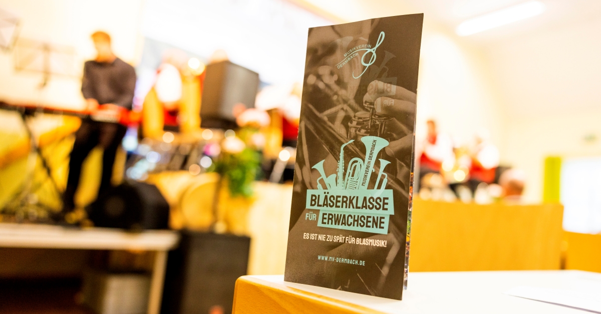 Blasmusik kennt kein Alter: Musikverein Dermbach mit Bläserklasse für Erwachsene