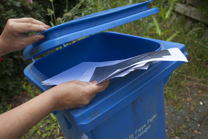 Ab 2018 wird auch die Blaue Tonne durch die REK geleert. Foto: Wolfgang Tischler