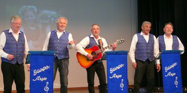 Zu den Hhepunkten des Programms zhlte das Konzert der Blaumann-Snger aus Wahlrod mit bekannten und beliebten Liedern. (Foto: Seniorenakademie)