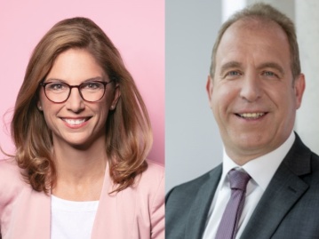 Nchster virtueller Gesprchspartner von Sabine Btzing-Lichtenthler wird der Staatssekretr im rheinland-pflzischen Innenministerium, Randolf Stich, sein. (Fotos: Wahlkreisbro)