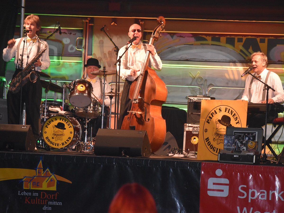 In Westerburg wurde Boogie Woogie gespielt und getanzt