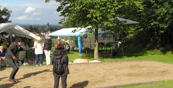 Zum 13. Mal: Boule-Turnier in Horhausen