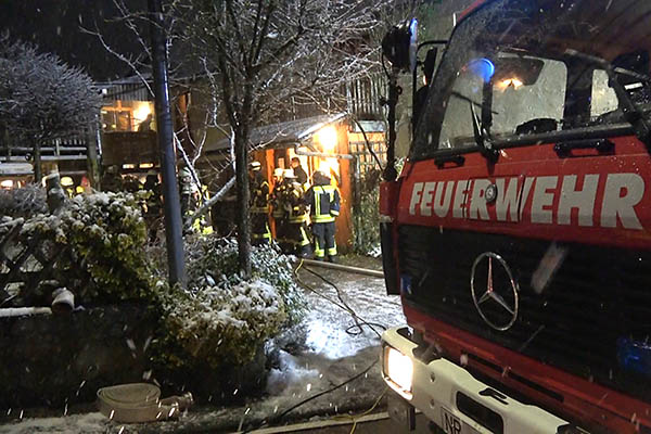 Wohnungen in Bonefeld durch Brand derzeit nicht bewohnbar