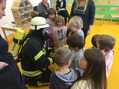 Brandschutzerziehung mit allen Sinnen