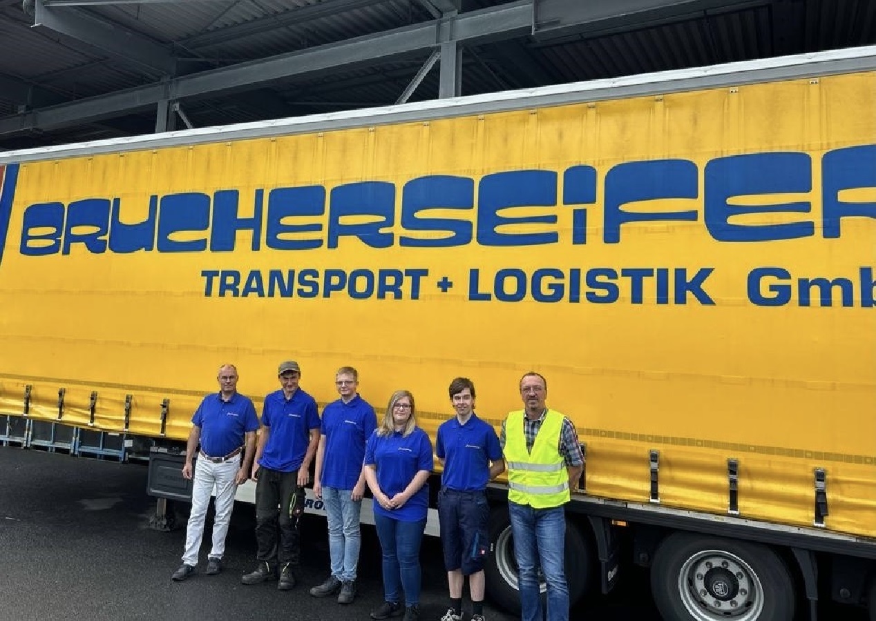Berufskraftfahrende werden bei Brucherseifer Transporte + Logistik GmbH seit ber 10 Jahren ausgebildet. (Foto: Brucherseifer Transport + Logistik GmbH)
