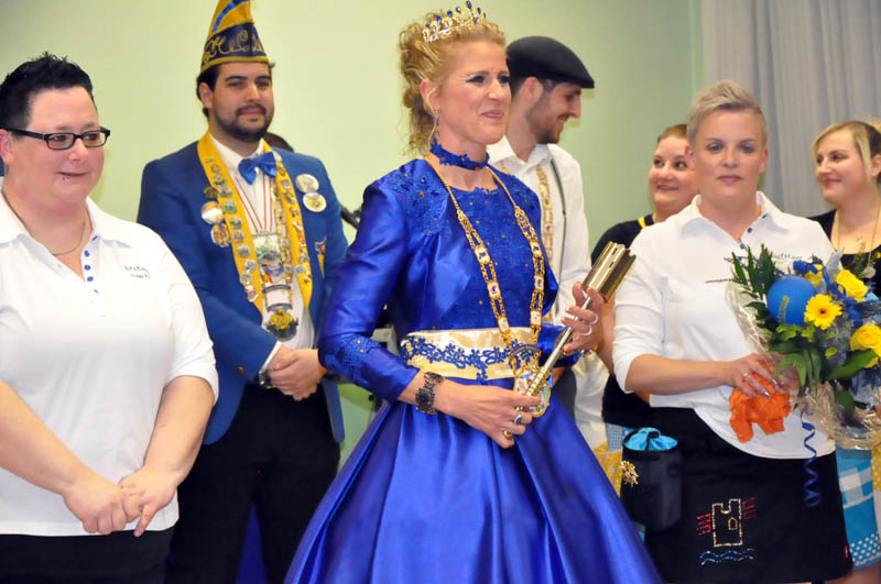 Prinzessin Silvia I. vertritt die Burggrafen in der Session. (Fotos: kk)