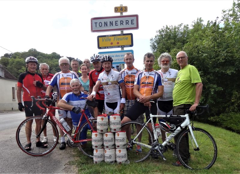 Im Sommer 2020 werden wohl mehr Radler aus dem Westerwald und von der Lahn mit in die Partnerstadt Tonnerre radeln (Foto vom letzten Besuch in 2016). Foto: privat