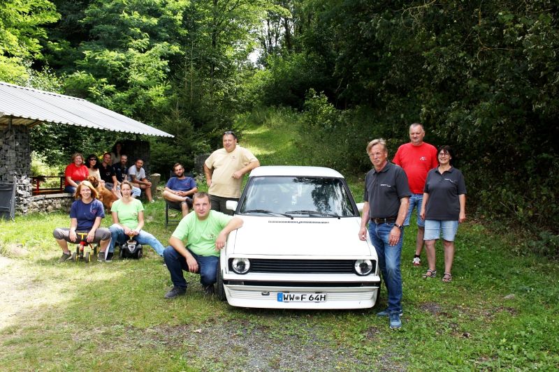 Eintrittspende fr den Stffel-Park. Foto: Foto: Wller Car-Meeting e.V.