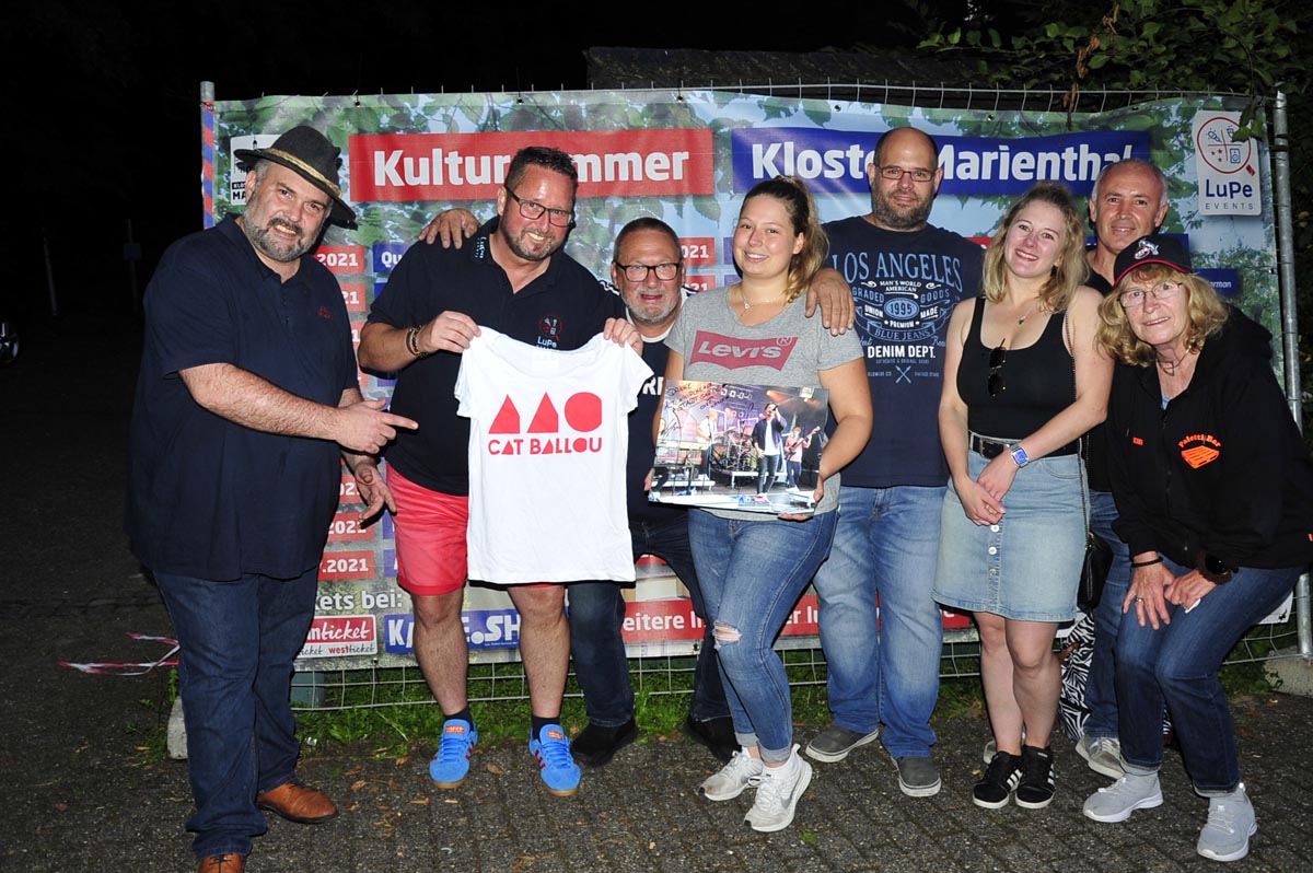 Cat Ballou wieder am Kloster: Auch das zweite Konzert begeisterte die Besucher