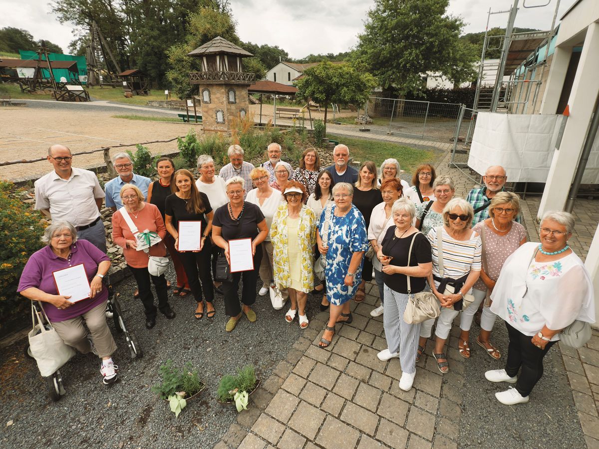 Alljhrlich bedankt sich der Landkreis Neuwied mit einem eigens eingefhrten Feiertag bei seinen Lernpaten fr deren Einsatz. In diesem Jahr war die Rmerwelt in Rheinbrohl Schaupatz des Dankeschns in Veranstaltungsform. (Foto: Martin Boden / Kreisverwaltung Neuwied)