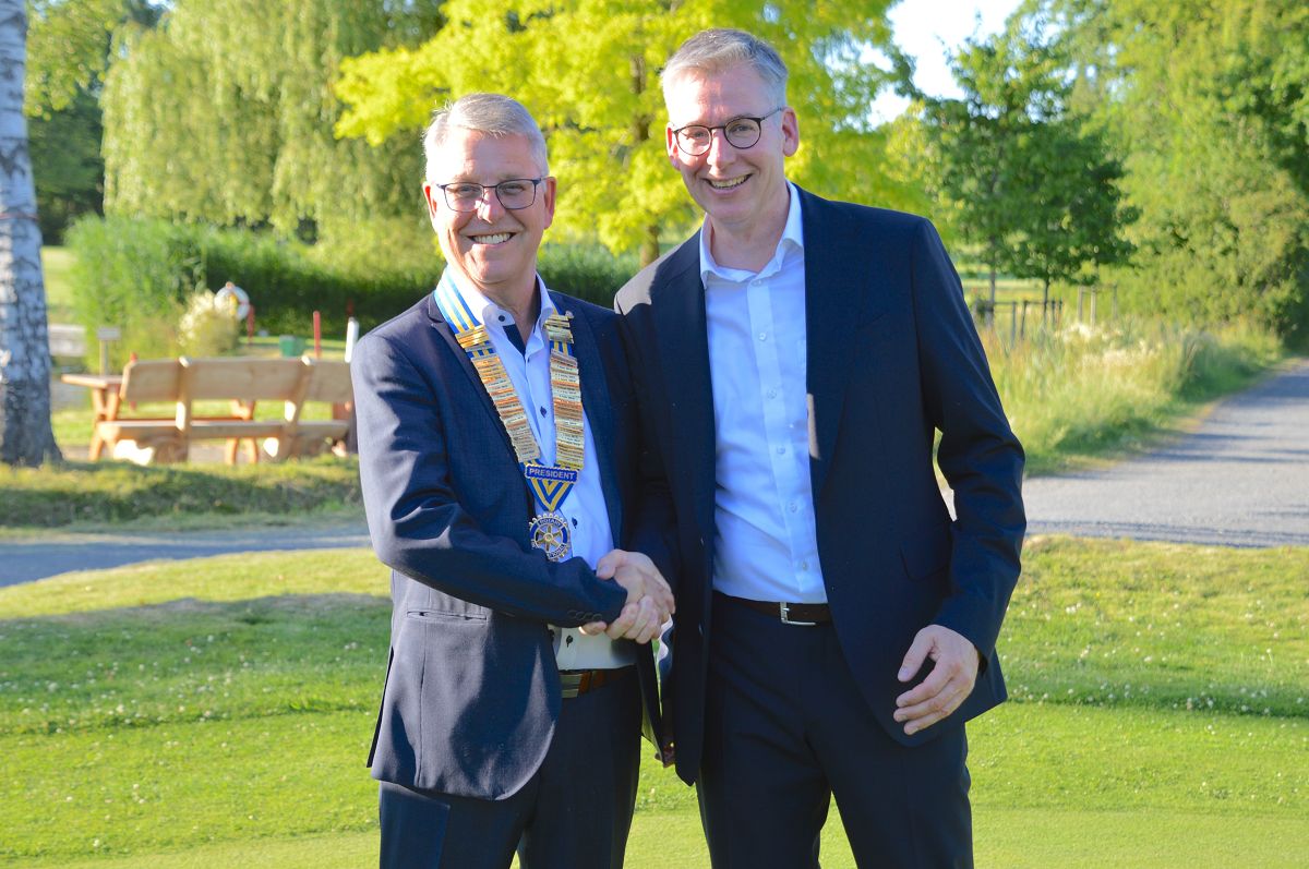 Rotary Club Westerwald: mterwechsel und neue Impulse fr 2025/26