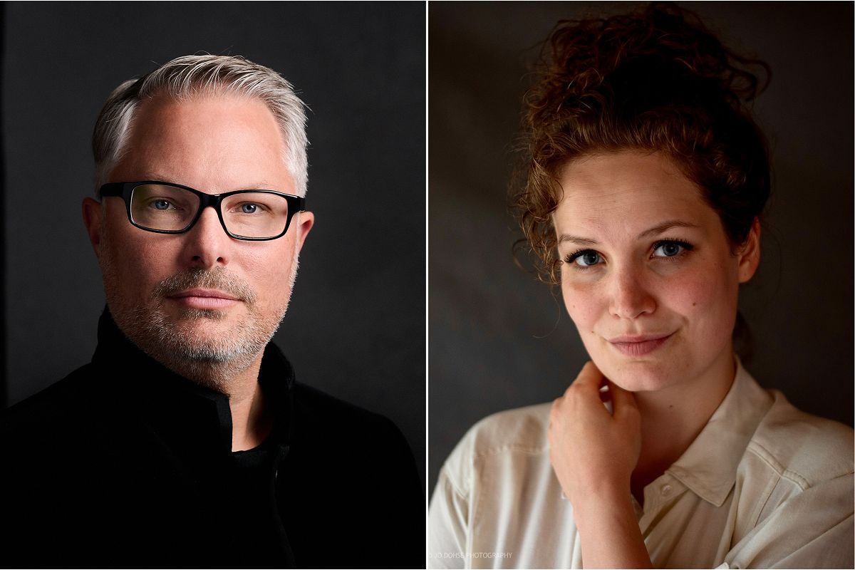 v.l.n.r.: Christian Rathgeber (Foto: Christian Palm), Annemarie Pfahler (Foto: Jo Dohse)