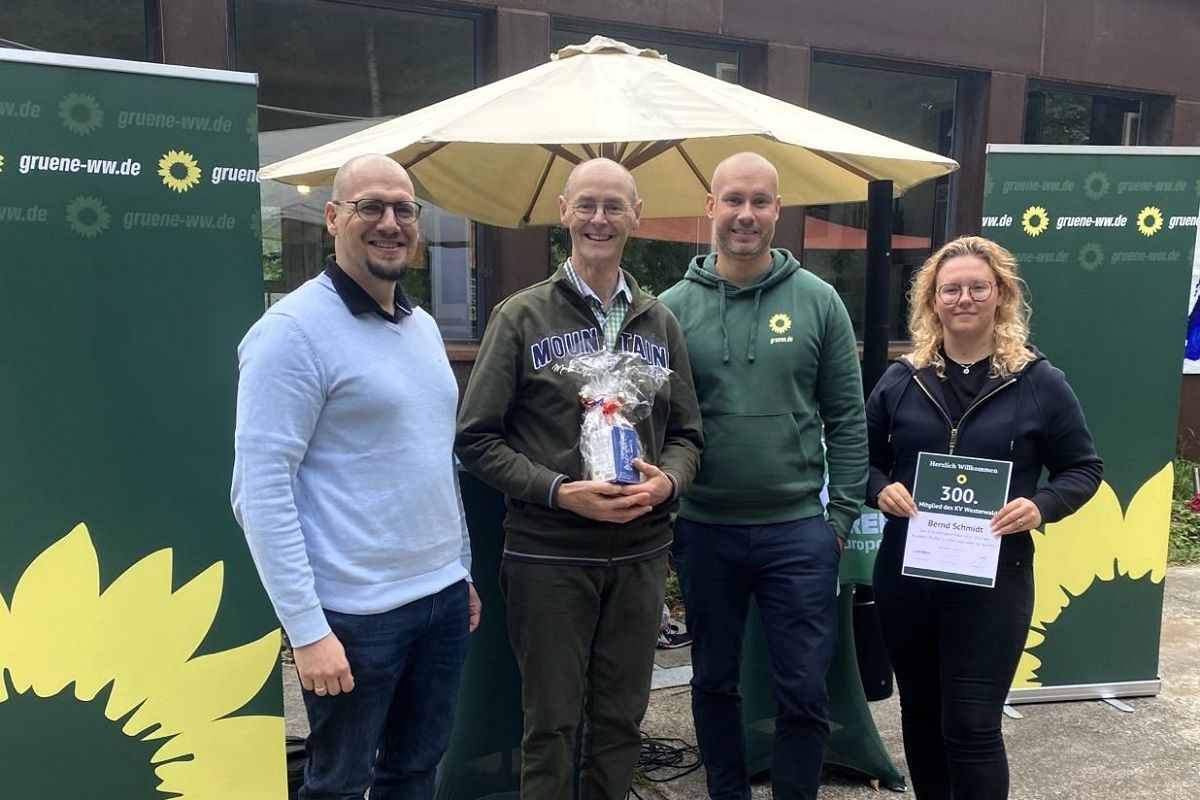 Grne Westerwald feiern drittes Sommerfest mit Politik und Gemeinschaft