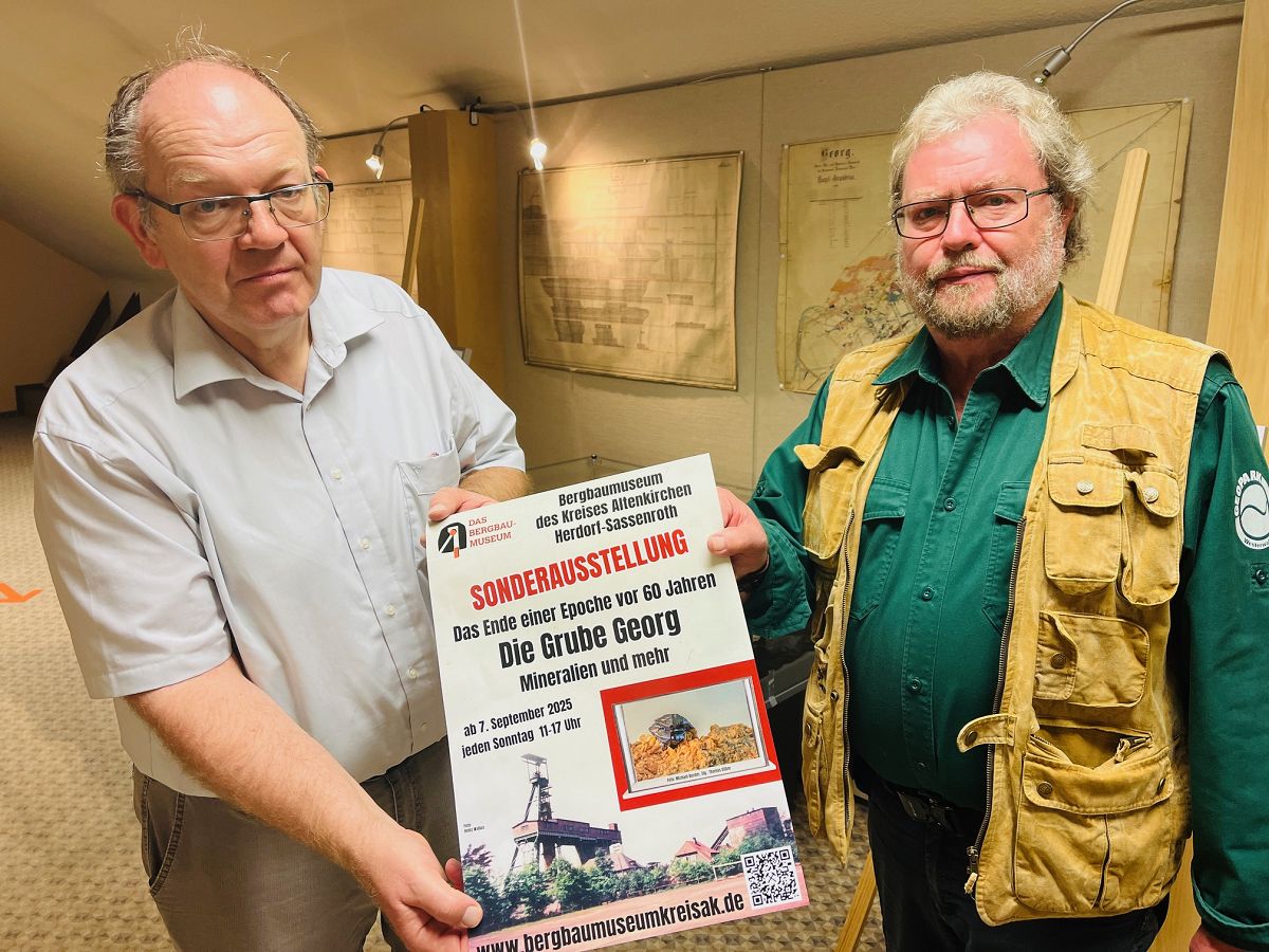 Sonderausstellung beleuchtet Grube "Georg" im Bergbaumuseum