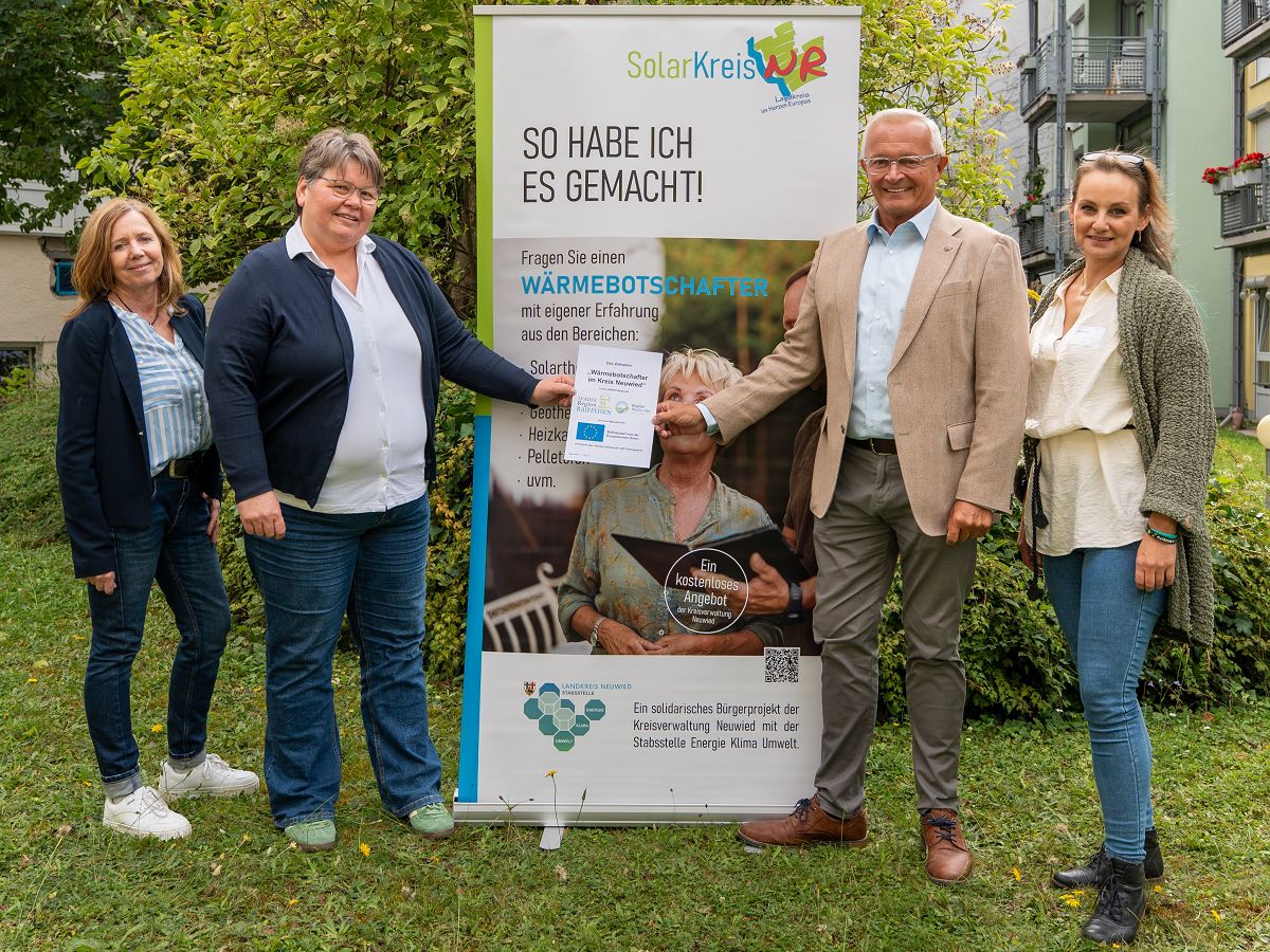 Landkreis Neuwied startet Kampagne mit ehrenamtlichen Wrmebotschaftern