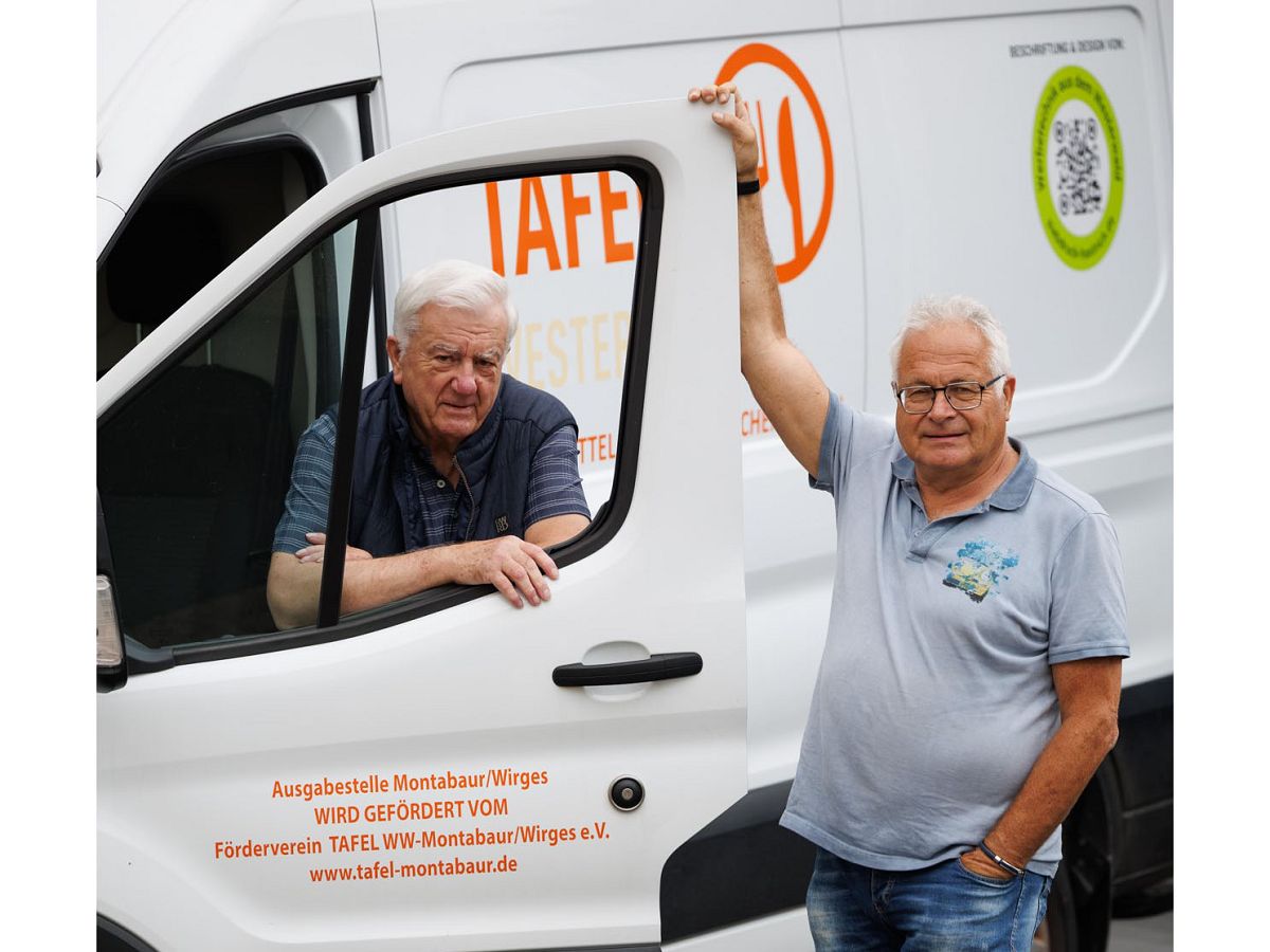 v.l.n.r.: Oswald Pfaffhausen und Raimund Schfer (Foto: Peter Bongard)