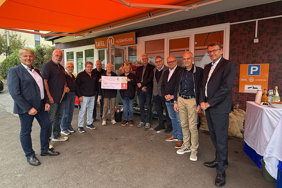 Starke Partner sichern Zukunft der Tafel Altenkirchen