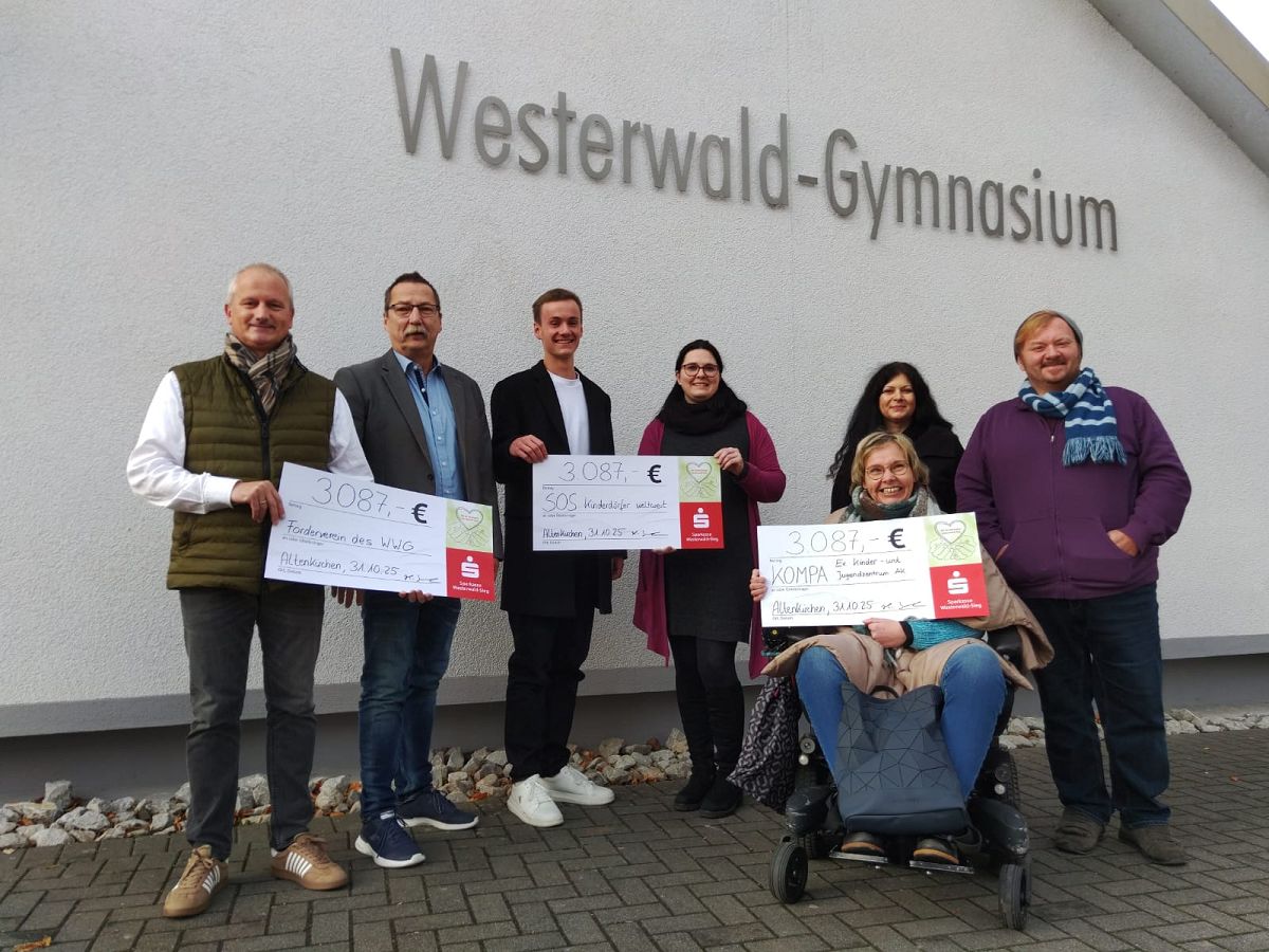 Schulaktion mit Herz: So helfen Spenden des Westerwald-Gymnasiums Kindern und Jugendlichen