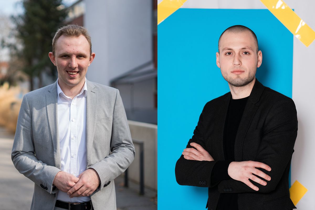 Florian Pernak und Maximilian Krolo (Fotoquelle: Junge Liberale Rheinland-Pfalz e.V.)