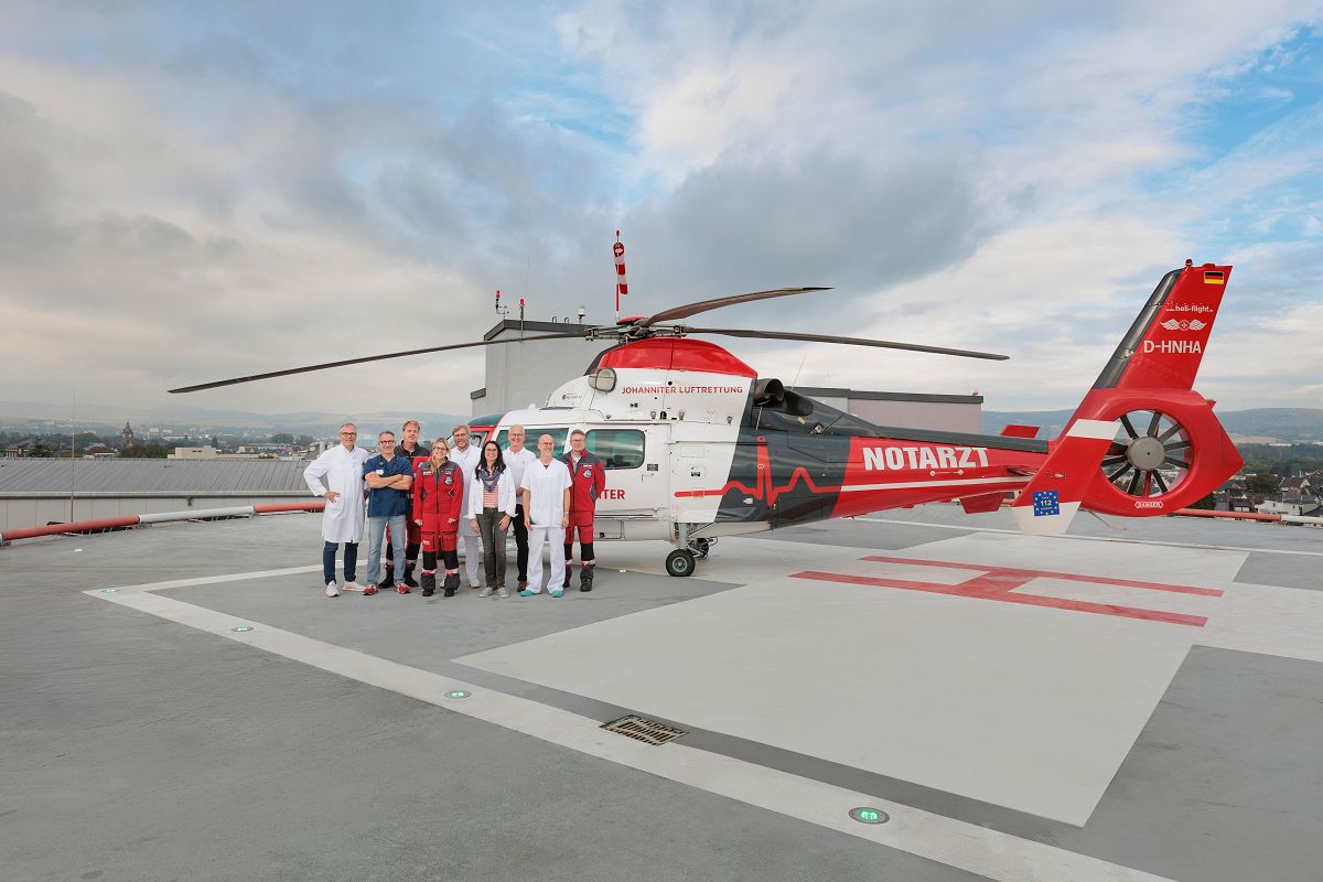 Ausgezeichnete Traumaversorgung: Neuwieder Klinikum z�hlt zu den besten in Deutschland