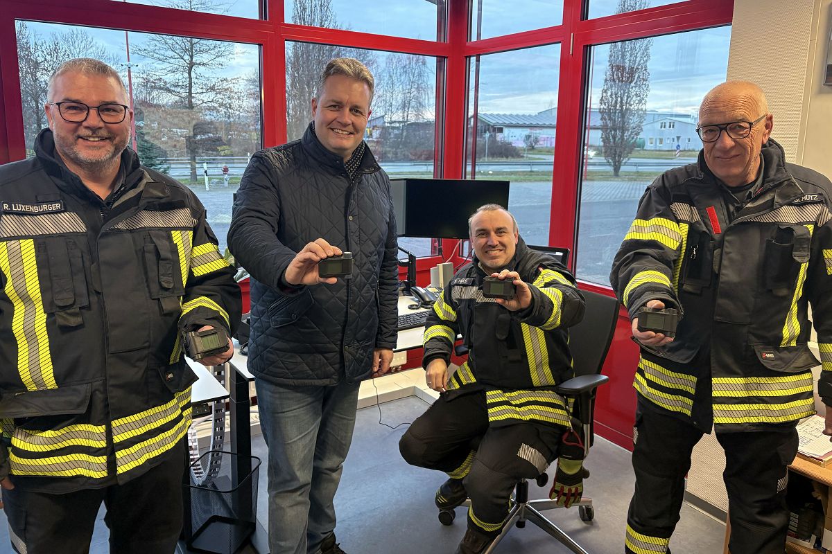 Feuerwehr Rennerod startet mit digitaler Alarmierung in neues Zeitalter