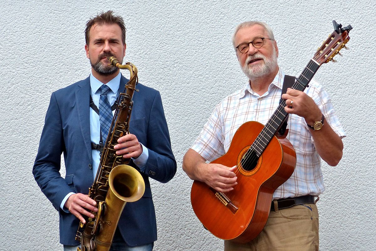 v.l.: Torsten Thomas, Peter Thomas (Fotoquelle: Alfred Stroh)