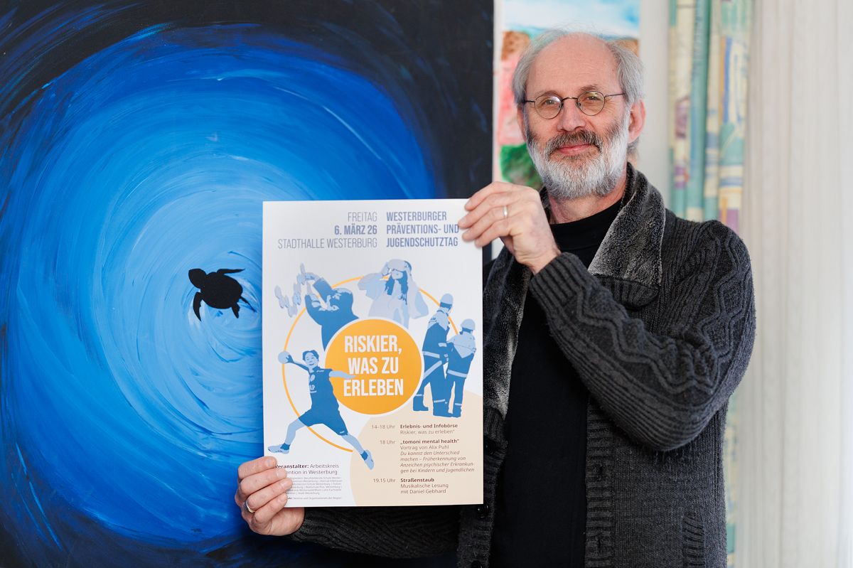 Reiner Kuhmann, Pr�ventionsbeauftragten der Regionalen Diakonie Westerwald Rhein-Lahn (Foto: Peter Bongard)