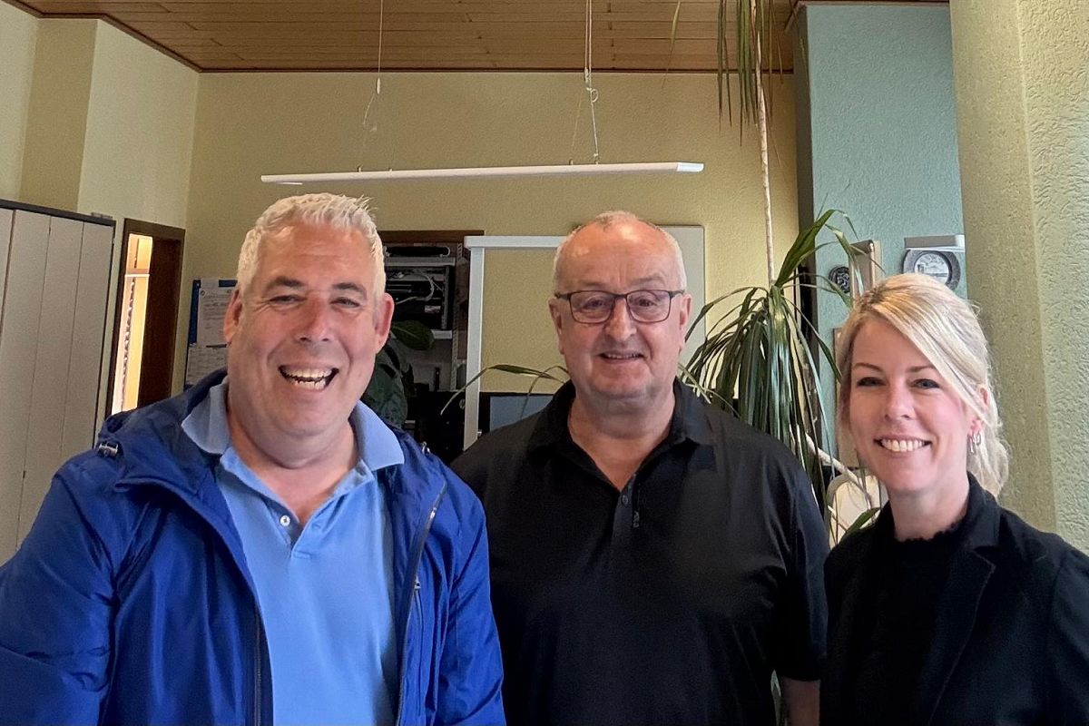 v.l.n.r.: Ralf Winn, Matthias Dahmen, Lana Horstmann (Foto: Lana Horstmann)