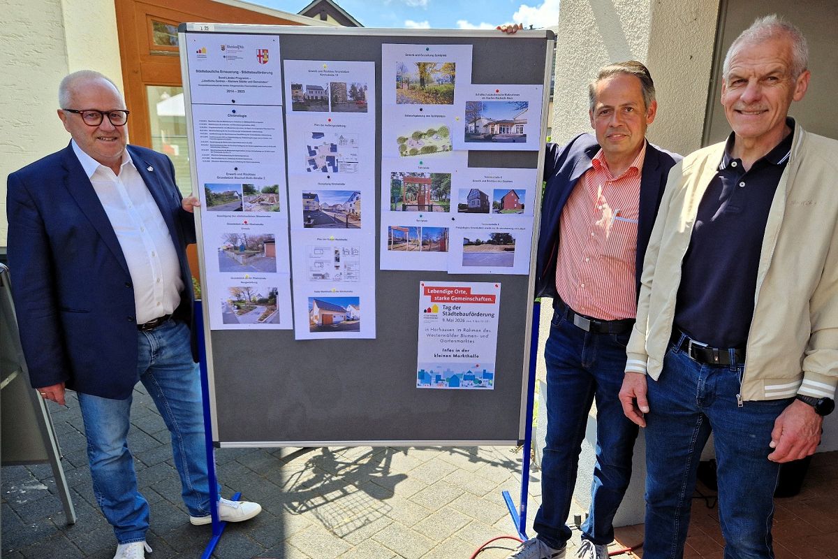 Horhausen zeigt erfolgreiche Projekte der St�dtebauf�rderung