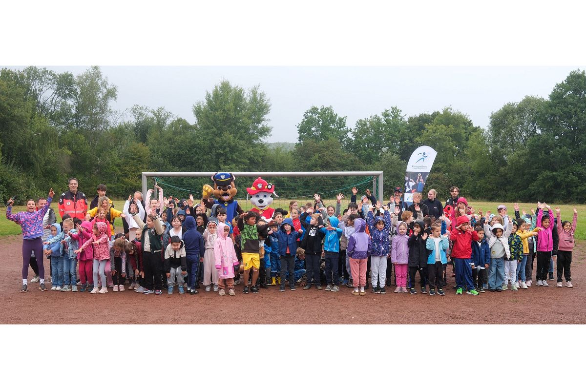 �Maskottchen�: Nach dem Erfolg im vergangenen Jahr m�chte die DRK-Kinderklinik wieder gemeinsam mit m�glichst vielen Schulen, Kinderg�rten und Vereinen aus ihrem Einzugsgebiet einen Spendenlauf auf die Beine stellen. Das Motto: �Kinder laufen f�r Kinder�. (Foto: DRK-Kinderklinik Siegen gGmbH)