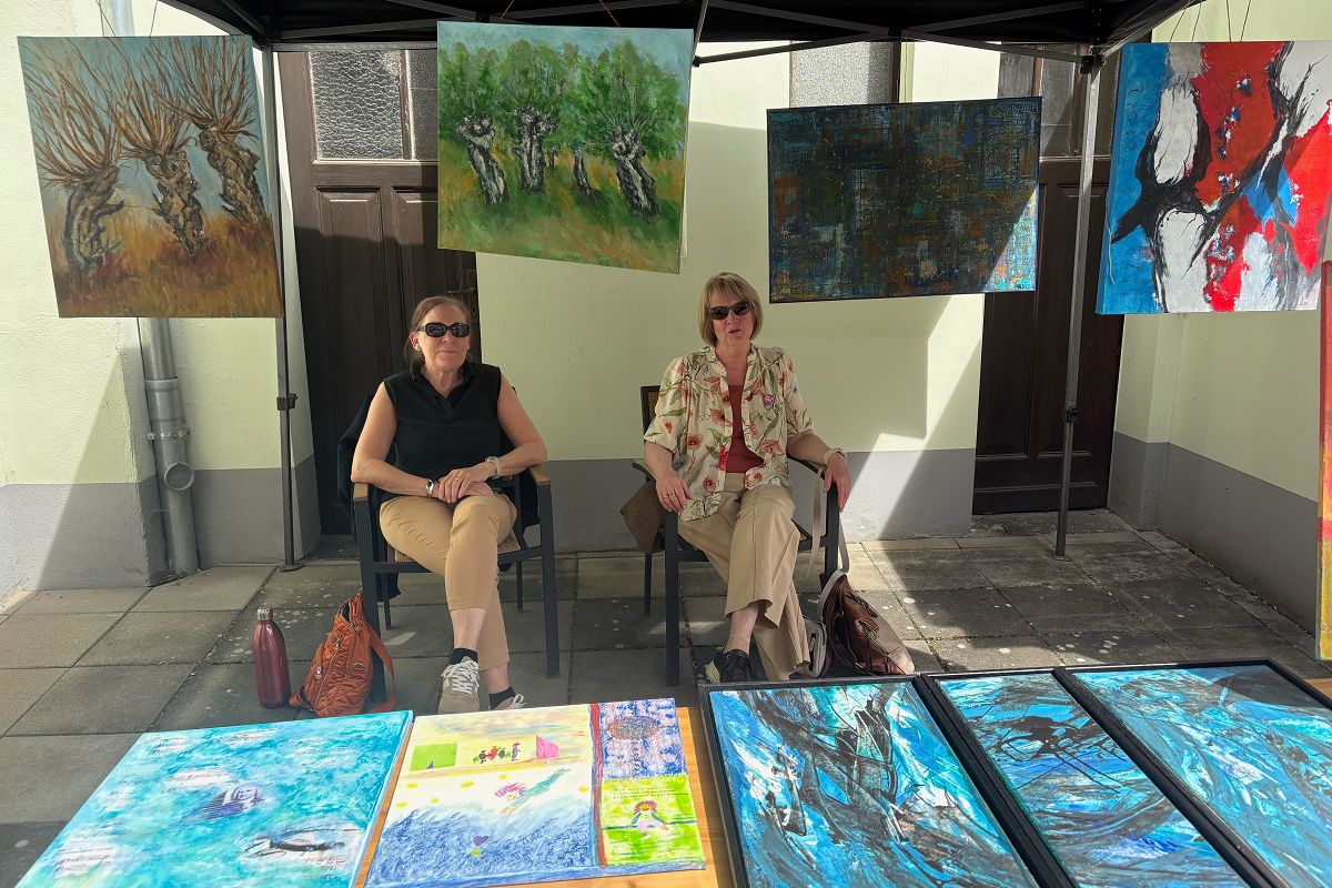 Der erste Kurs �Alte Meister� fand seinen Abschluss mit einer Ausstellung bei �Kunst im Karree�. (Foto: NKVM / Elmar Hermann)