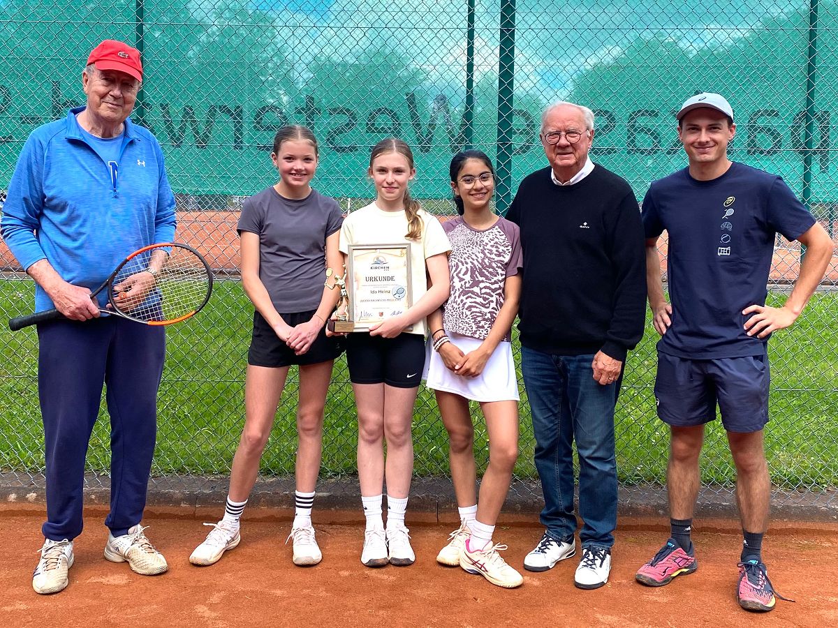 Jugend-Nachwuchspreis für Tennistalent Ida Heinz nachgereicht