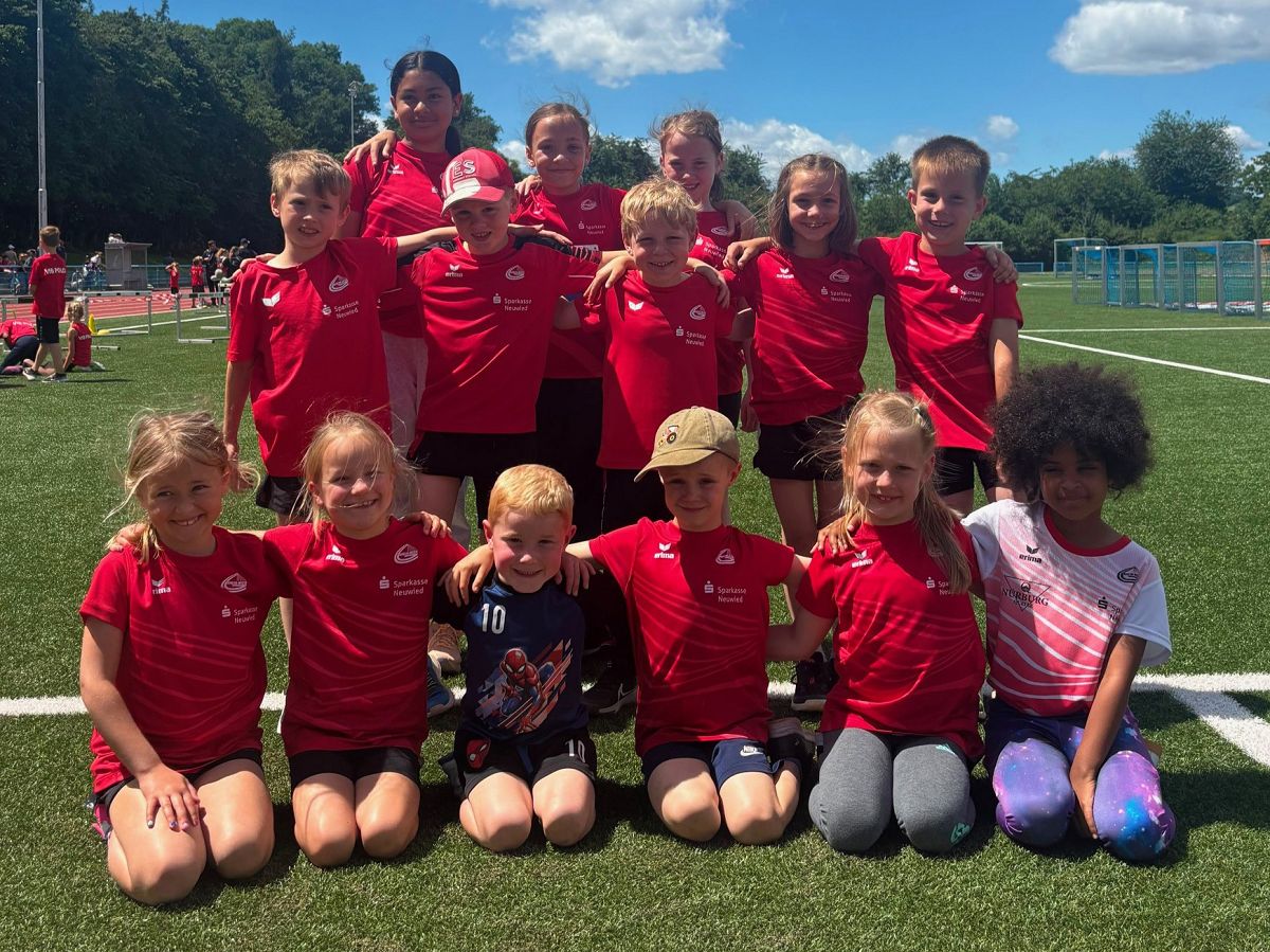 U8-Team "Springm�use" und U12-Team "Sprint-Geparden" in Ochtendung. (Foto: Marie B�ckmann)